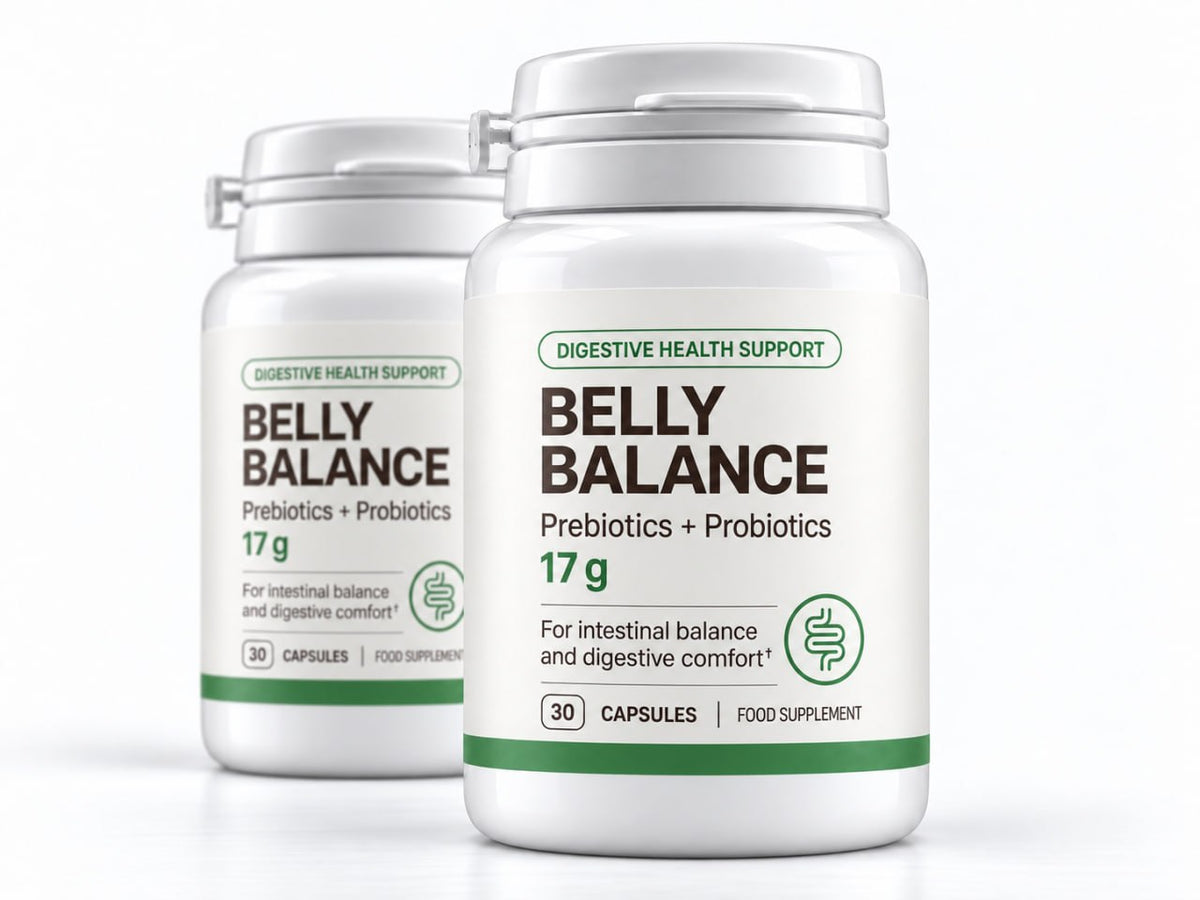 Belly Balance x2 PACK – Digestive Wellness & Daily Balance – 30 Capsules