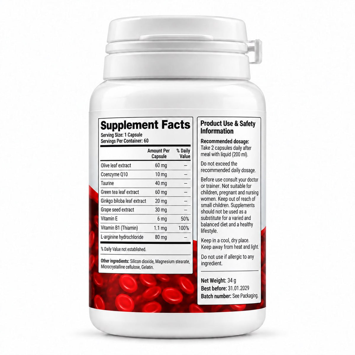 CARDITAL – Cardio Wellness & Daily Balance – 60 Capsules
