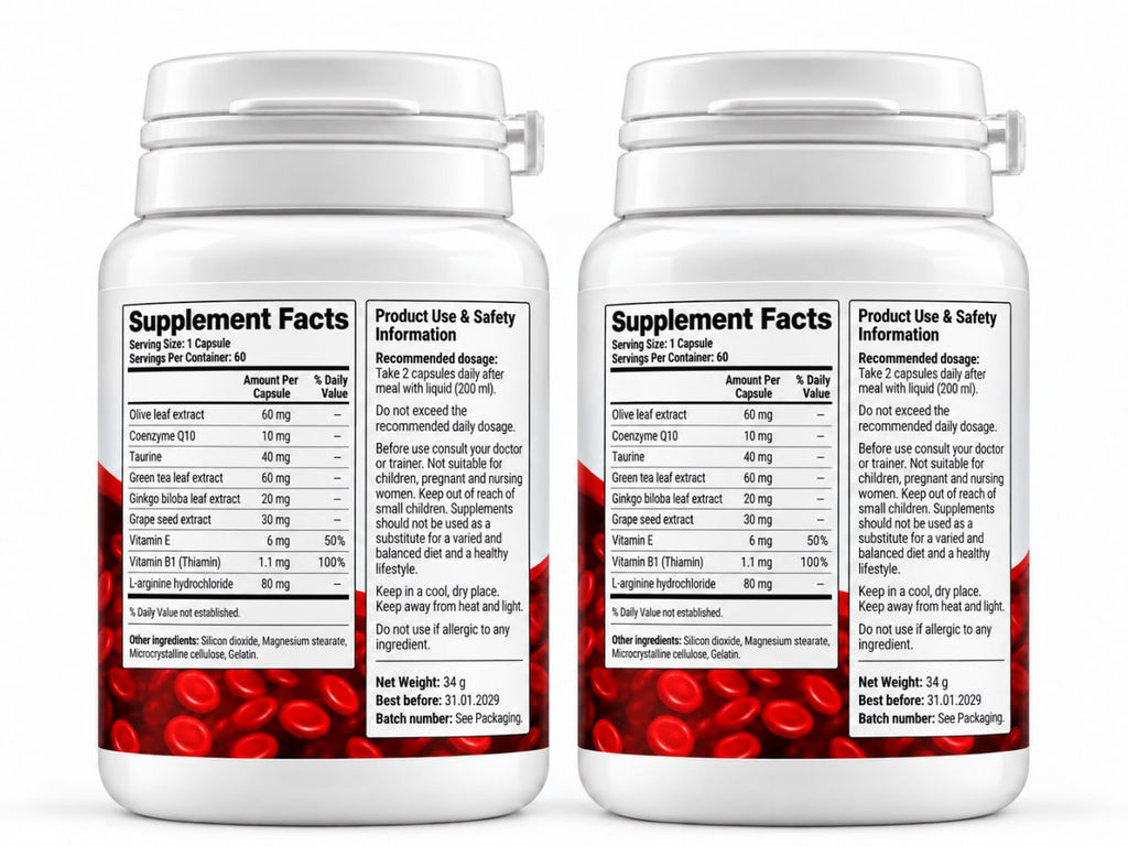 CARDITAL x2 PACK – Cardio Wellness & Daily Balance – 60 Capsules