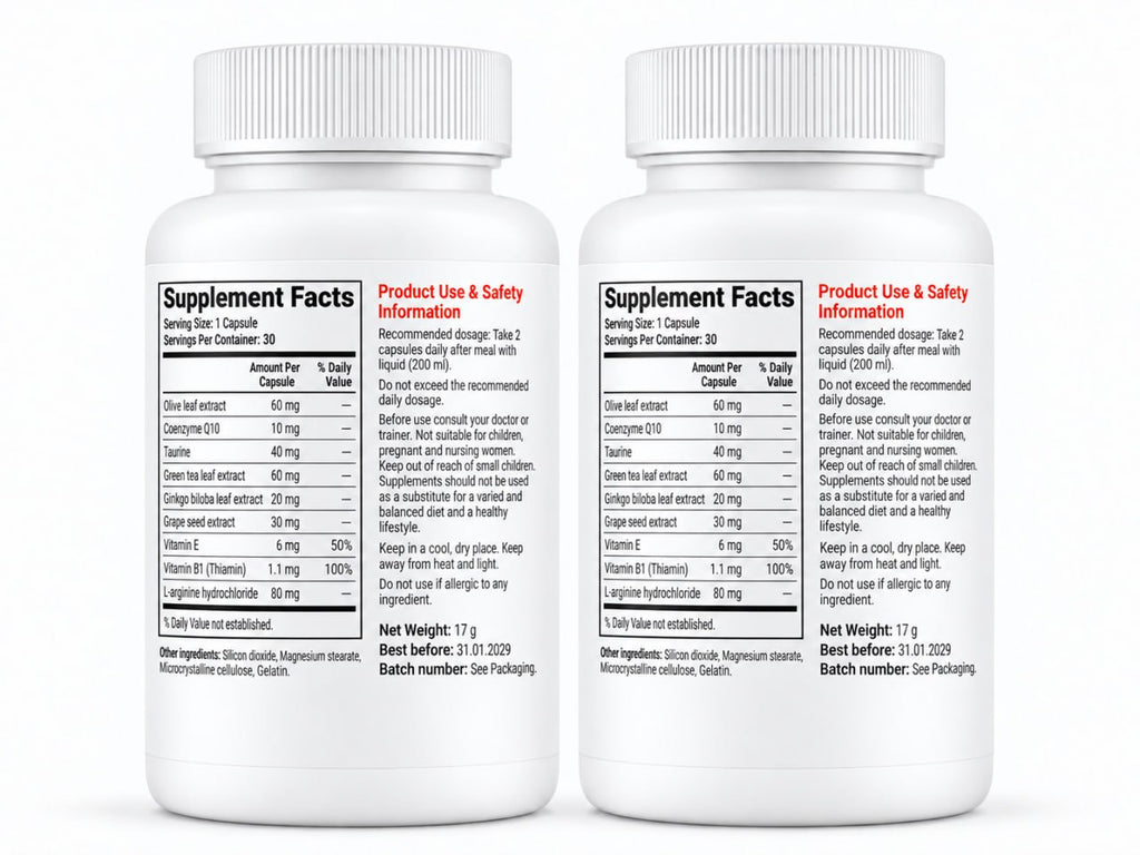 CardioGenix x2 PACK – Cardio Wellness & Daily Balance – 30 Capsules