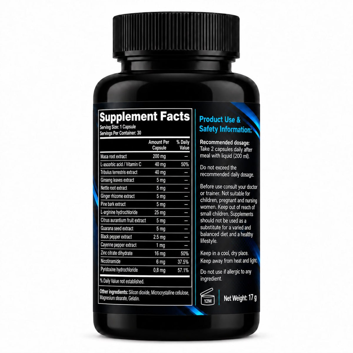 FCK-NOW – Men's Personal Vitality & Intimate Care – 30 Capsules