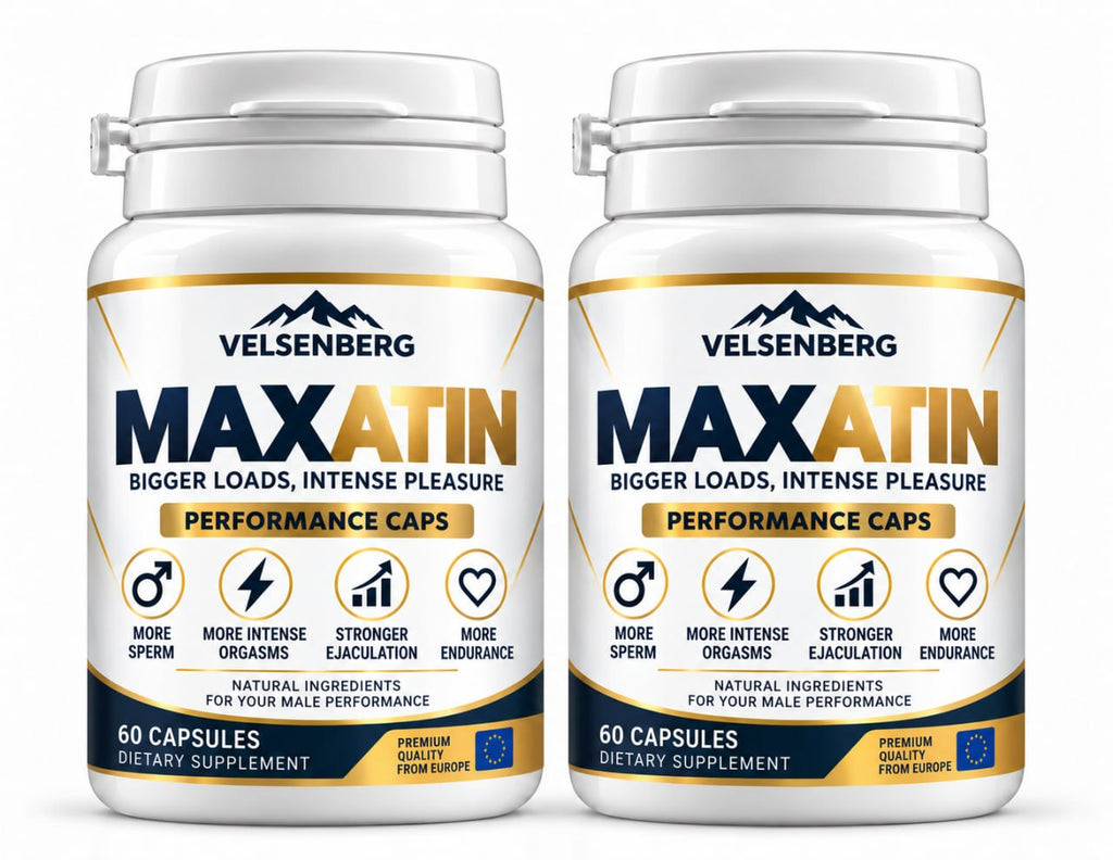 MAXATIN x2 PACK – Men's Personal Vitality & Intimate Care – 60 Capsules