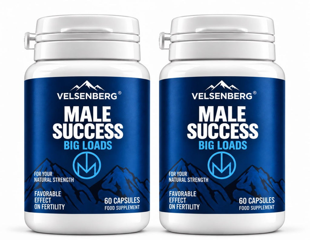 Male Success x2 PACK – Men's Personal Vitality & Botanical Care – 60 Capsules