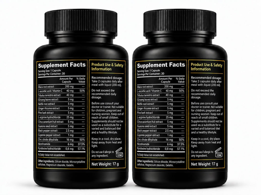Men's Force x2 PACK – Men’s Vitality & Daily Wellness – 30 Capsules