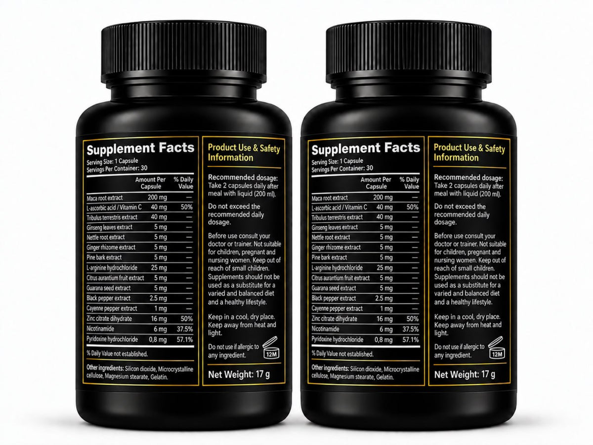 Men's Force x2 PACK – Men’s Vitality & Daily Wellness – 30 Capsules