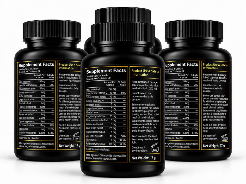 Men's Force x4 PACK – Men’s Vitality & Daily Wellness – 30 Capsules
