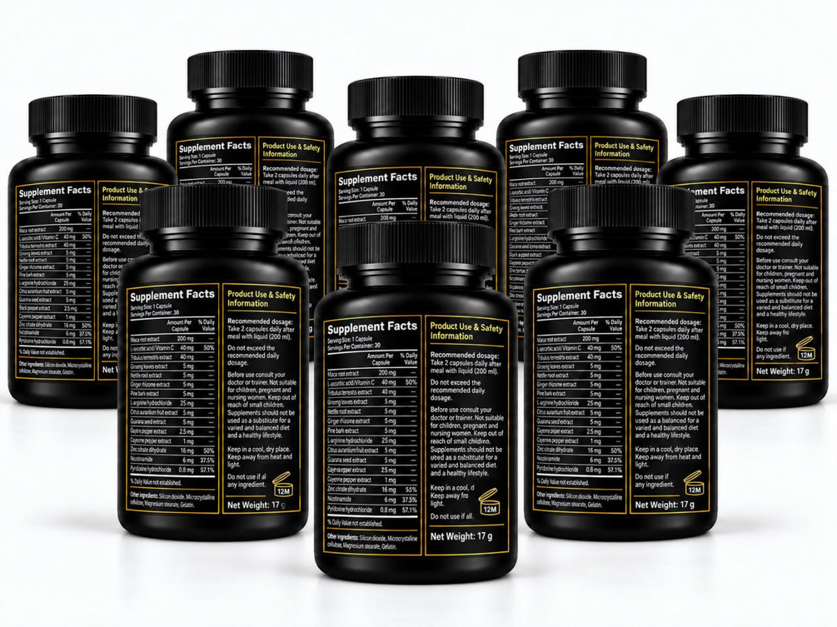 Men's Force x8 PACK – Men’s Vitality & Daily Wellness – 30 Capsules