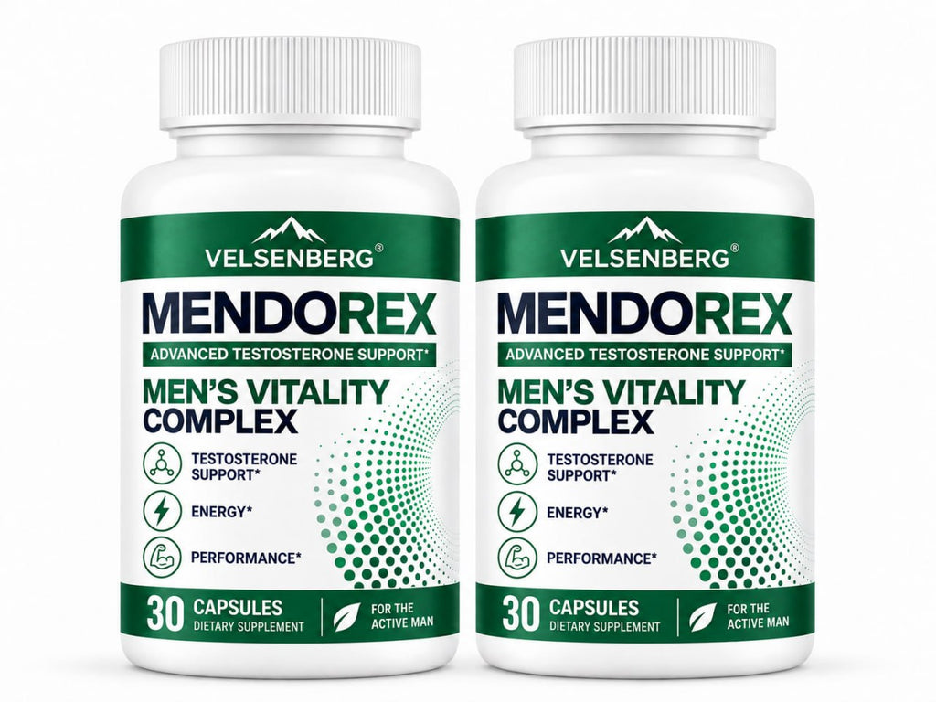 Mendorex x2 PACK – Men's Vitality & Botanical Wellness – 30 Capsules