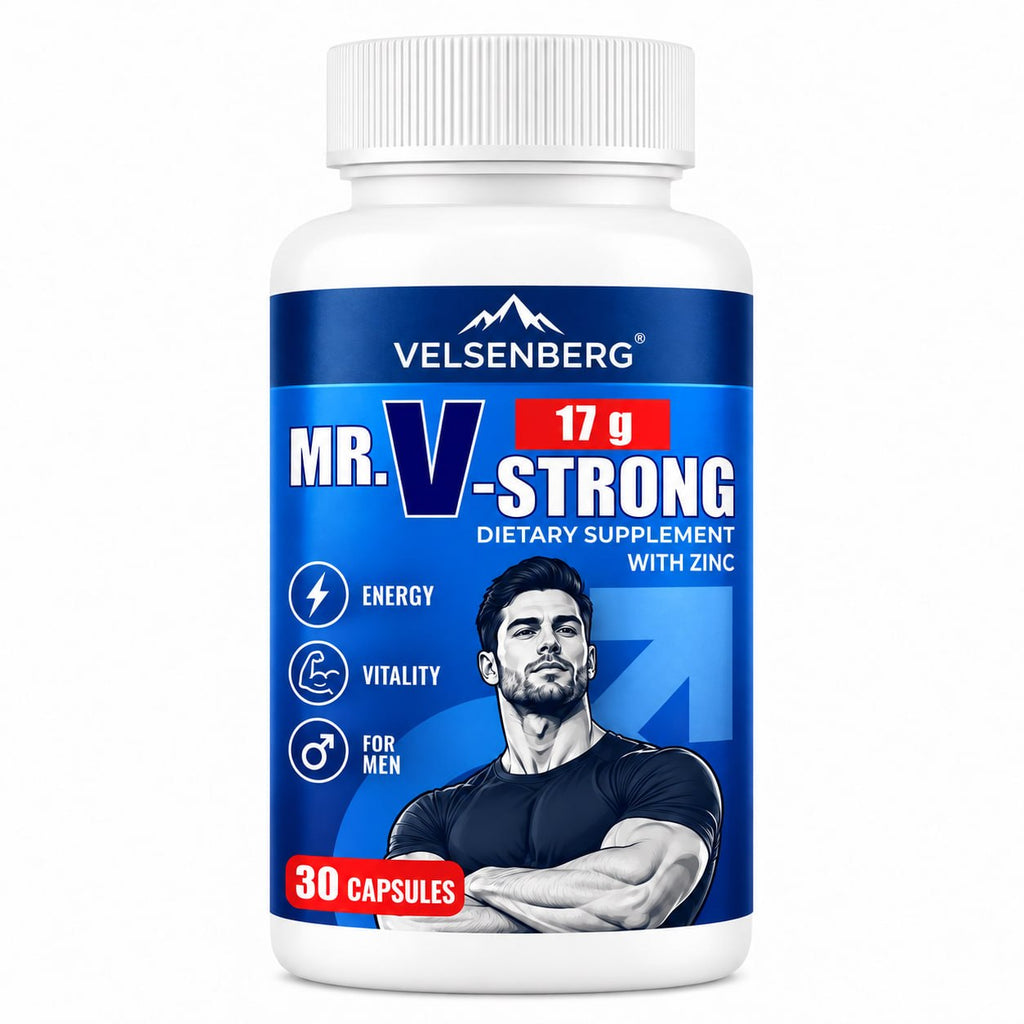 Mr. V-Strong – Men's Personal Vitality & Botanical Care – 30 Capsules
