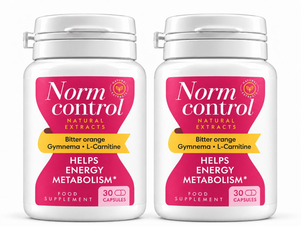 NormControl x2 PACK – Active Lifestyle & Daily Balance – 30 Capsules