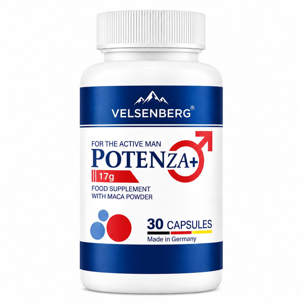 POTENZA+ – Men's Vitality & Botanical Wellness – 30 Capsules