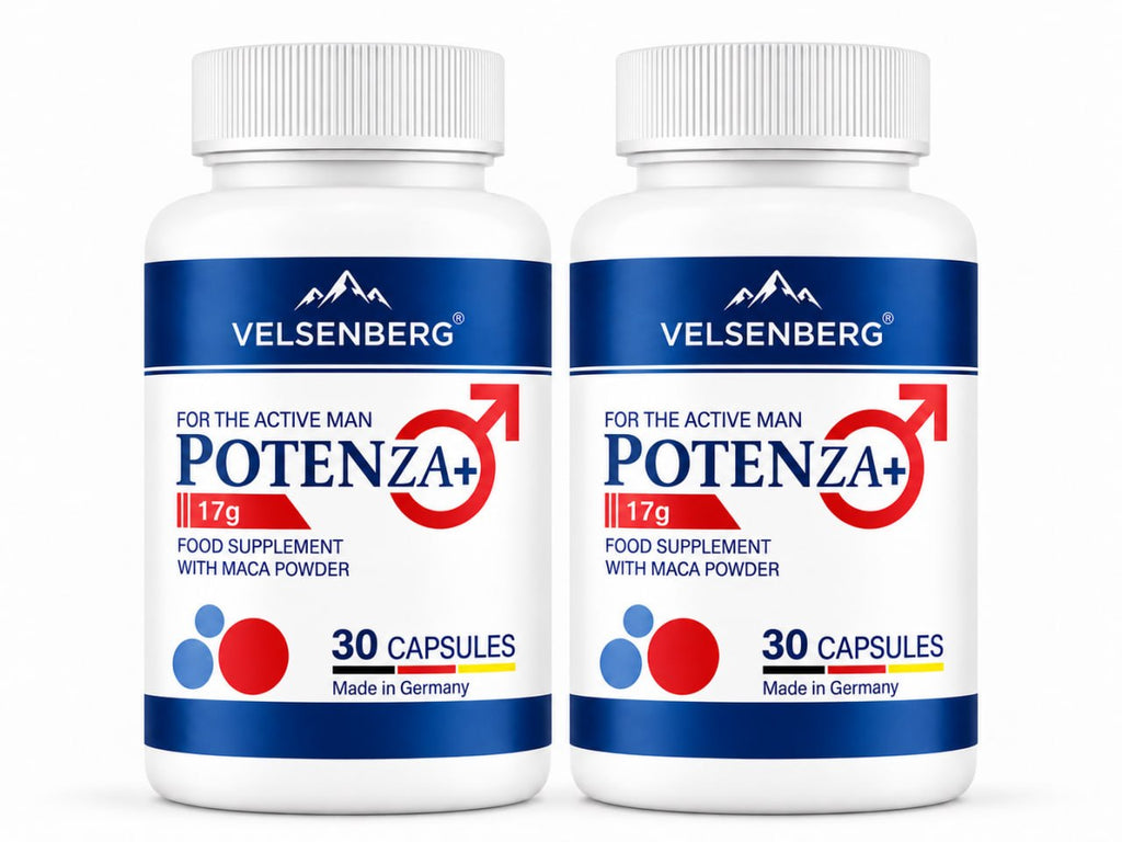 POTENZA+ x2 PACK – Men's Vitality & Botanical Wellness – 30 Capsules