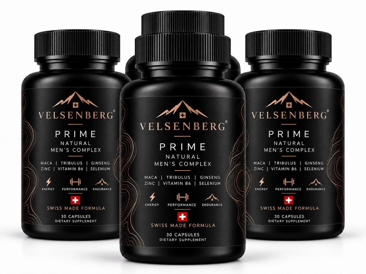 PRIME x4 PACK – Men’s Vitality & Daily Wellness – 30 Capsules