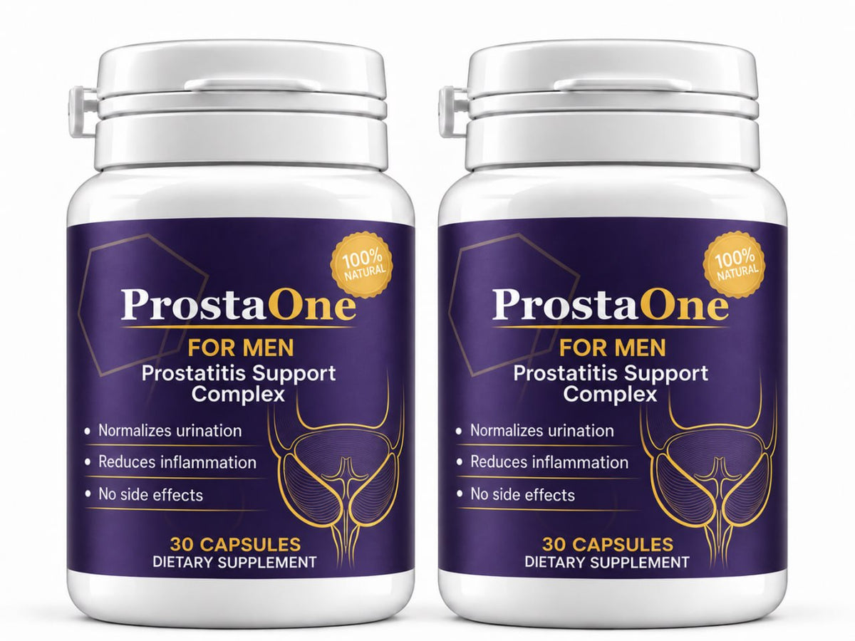 ProstaOne x2 PACK – Men’s Vitality & Daily Wellness – 30 Capsules