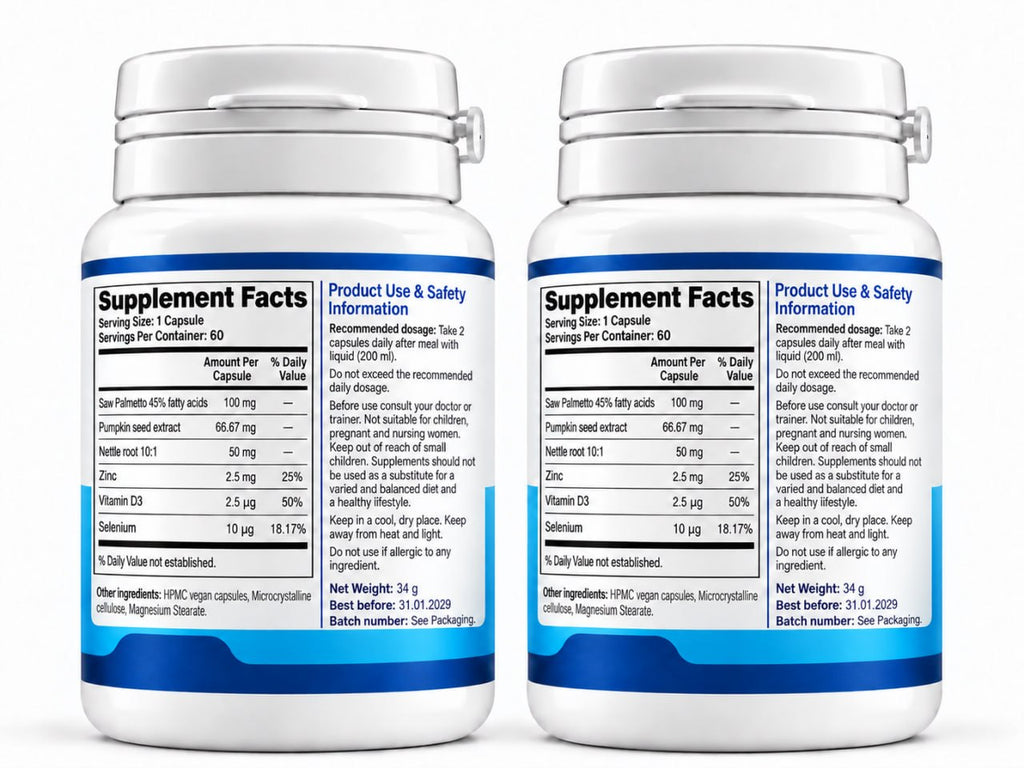 Prosta Peak x2 PACK – Men’s Vitality & Daily Wellness – 60 Capsules