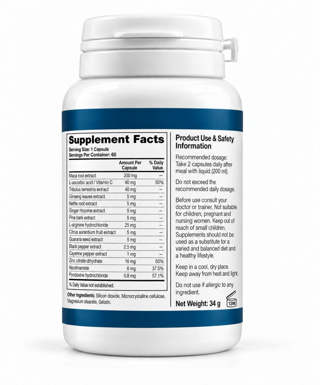 Prostalis Forte – Men’s Vitality & Daily Wellness – 60 Capsules