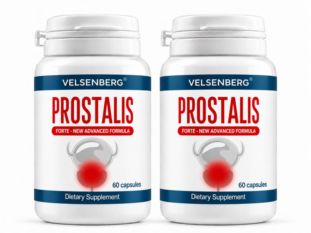 Prostalis Forte x2 PACK – Men's Botanical & Nutritional Wellness – 60 Capsules