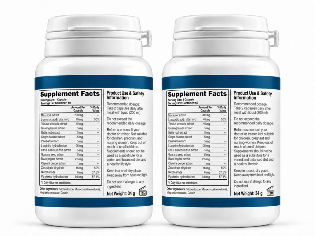 Prostalis Forte x2 PACK – Men's Botanical & Nutritional Wellness – 60 Capsules
