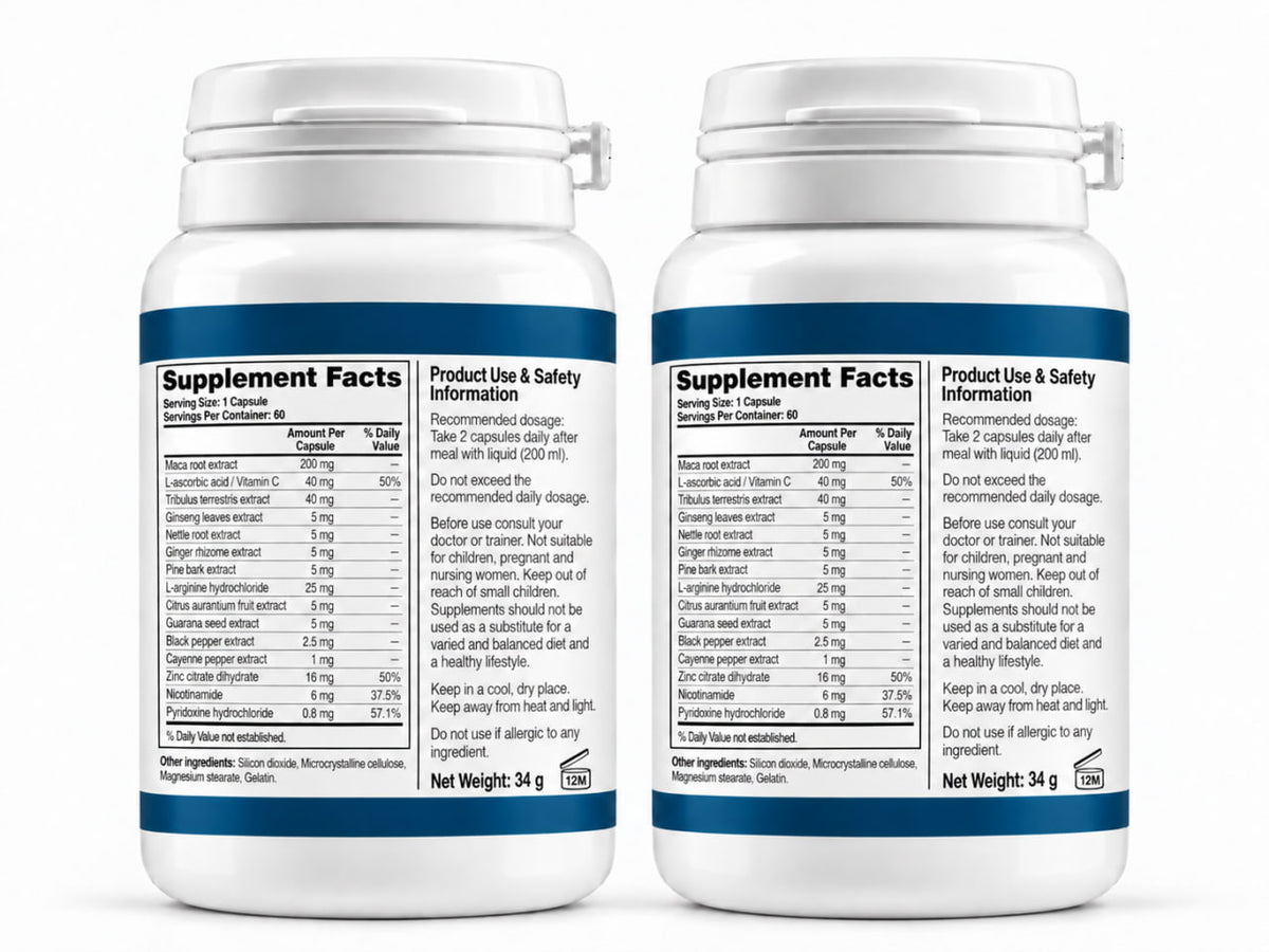 Prostalis Forte x2 PACK – Men's Botanical & Nutritional Wellness – 60 Capsules