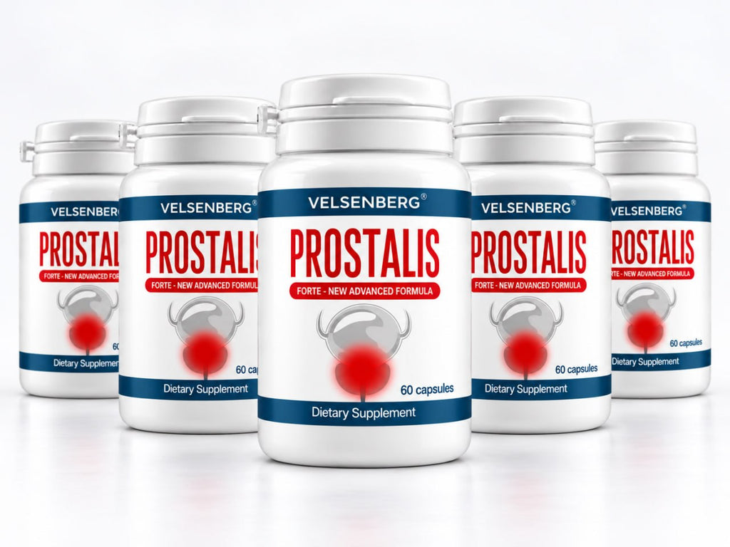 Prostalis Forte x5 PACK – Men's Comfort & Botanical Care – 60 Capsules