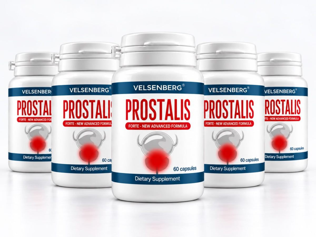 Prostalis Forte x5 PACK – Men's Comfort & Botanical Care – 60 Capsules