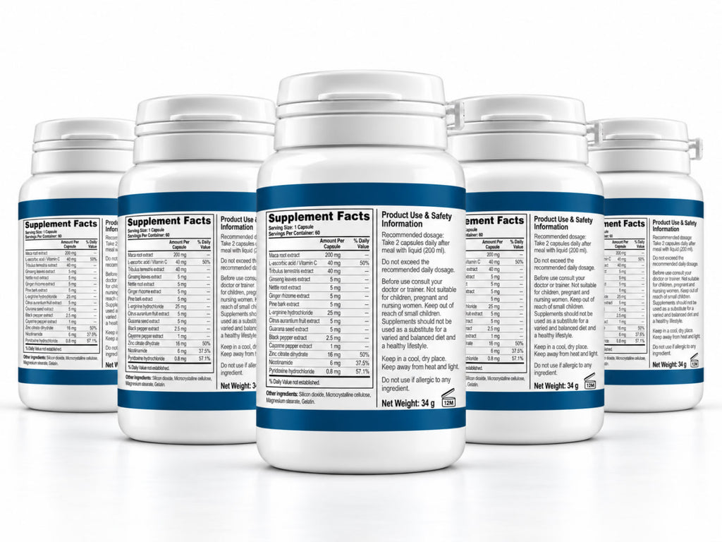 Prostalis Forte x5 PACK – Men's Comfort & Botanical Care – 60 Capsules