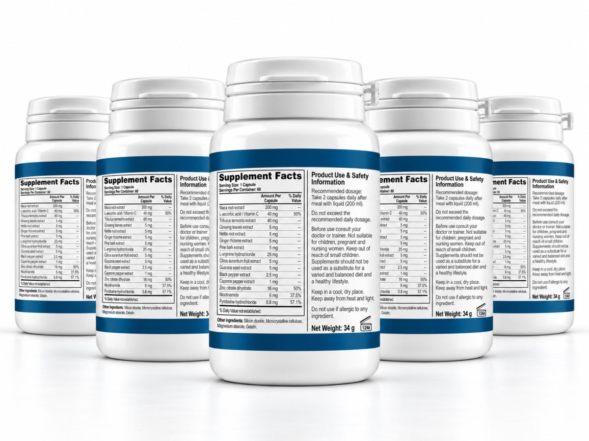 Prostalis Forte x5 PACK – Men's Comfort & Botanical Care – 60 Capsules