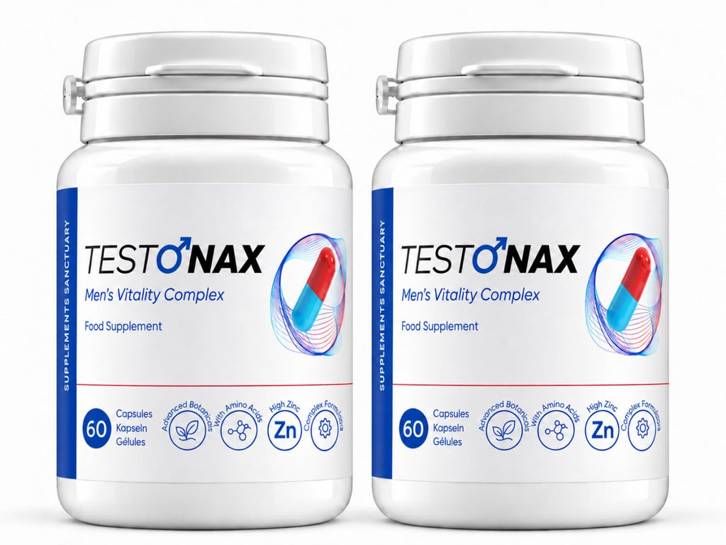 Testonax x2 PACK – Men’s Vitality & Daily Wellness – 60 Capsules