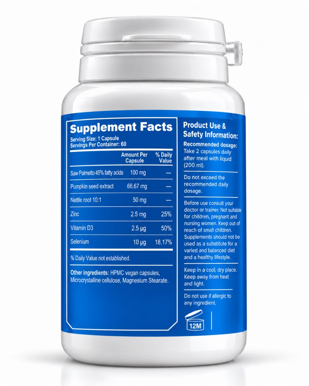 UROLEX Forte – Men's Urinary Comfort & Botanical Care – 60 Capsules
