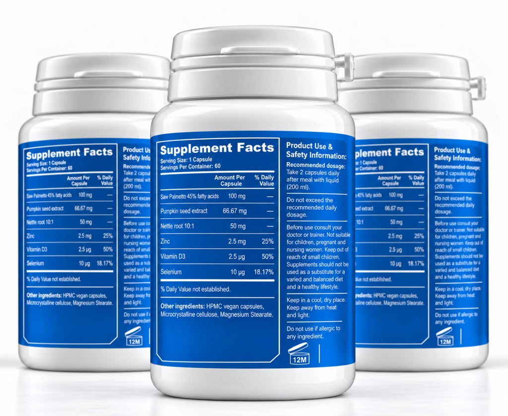 UROLEX Forte x3 PACK – Men's Urinary Care & Botanical Balance – 60 Capsules