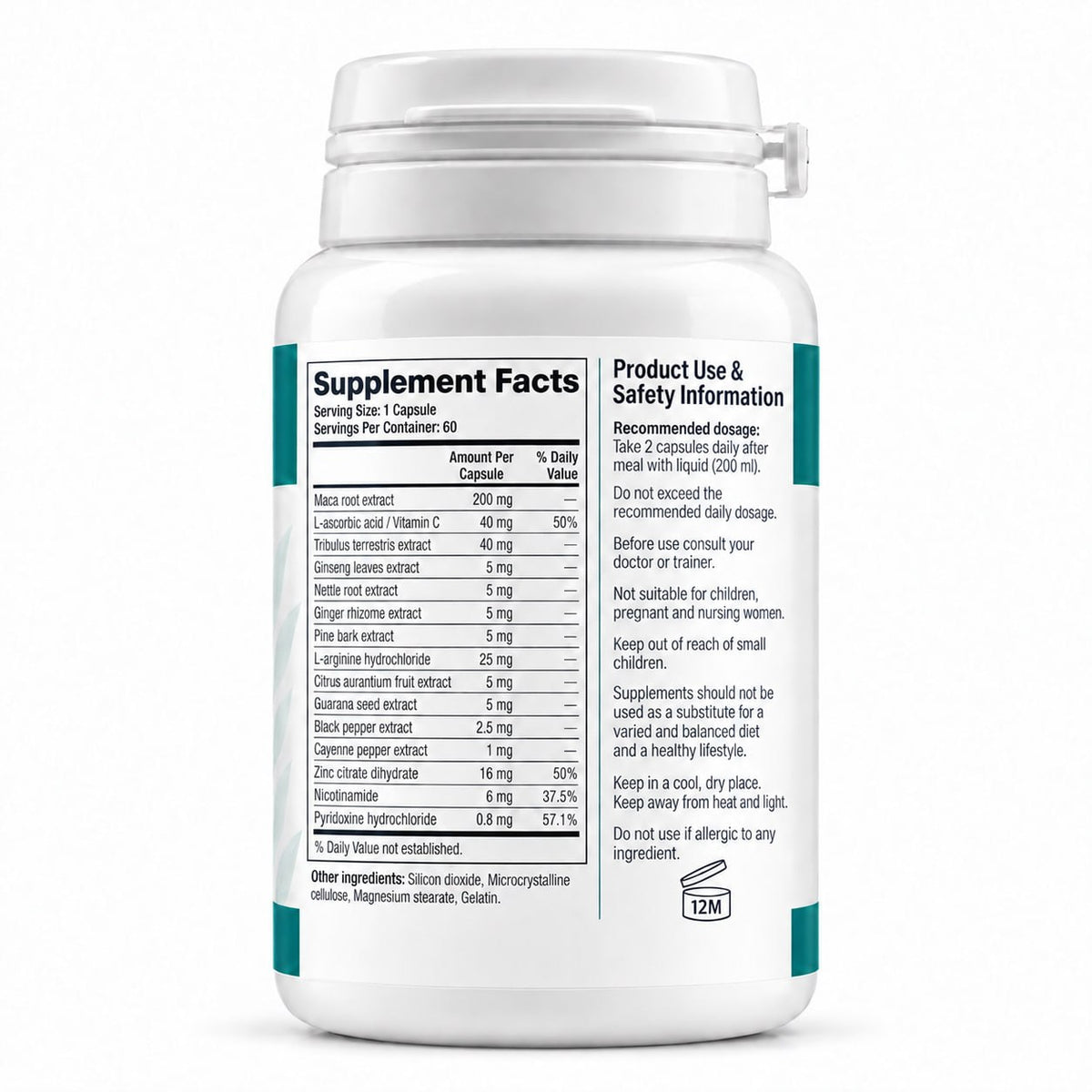 Urotrin Forte – Men's Botanical & Nutritional Care – 60 Capsules
