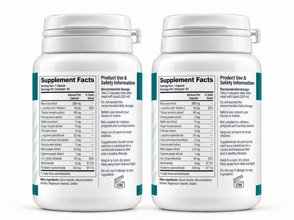 Urotrin Forte x2 PACK – Men's Botanical & Nutritional Care – 60 Capsules