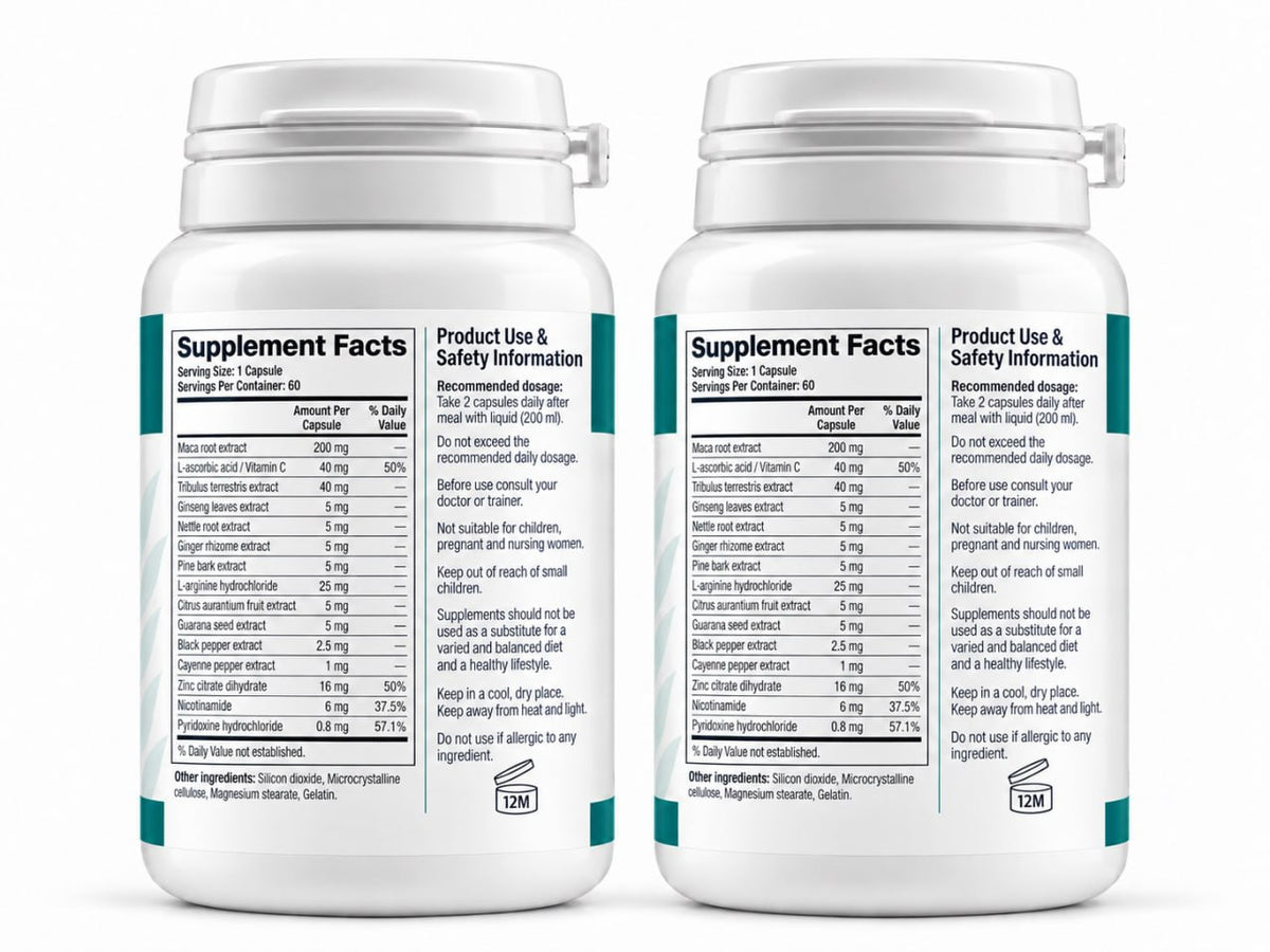 Urotrin Forte x2 PACK – Men's Botanical & Nutritional Care – 60 Capsules