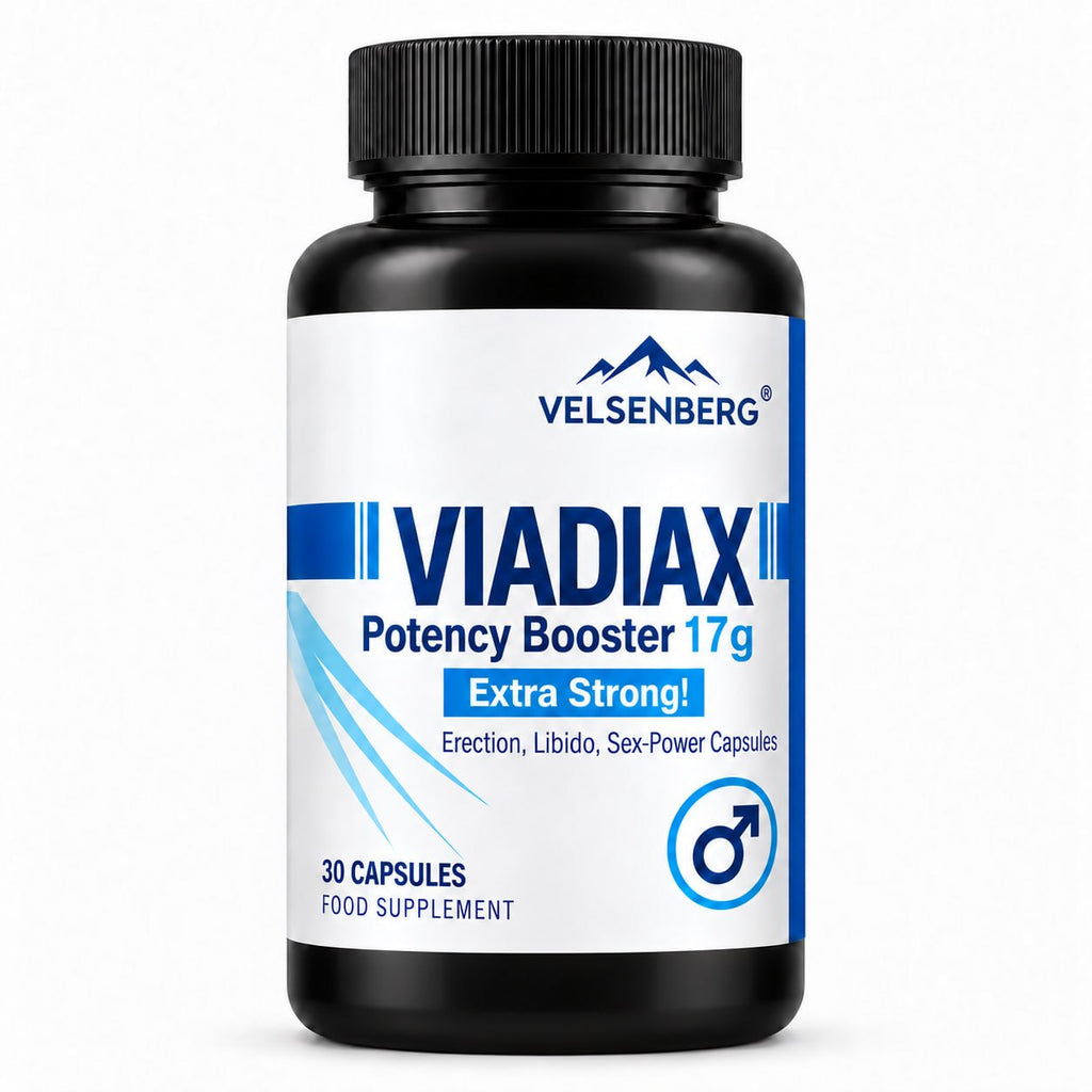 VIADIAX – Men's Personal Vitality & Nutritional Care – 30 Capsules
