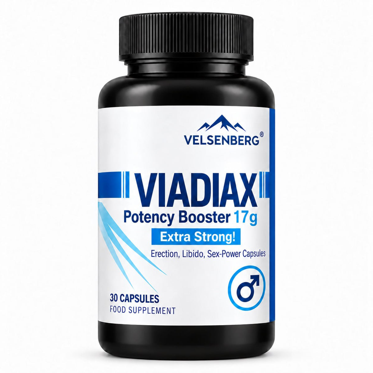 VIADIAX – Men's Personal Vitality & Nutritional Care – 30 Capsules