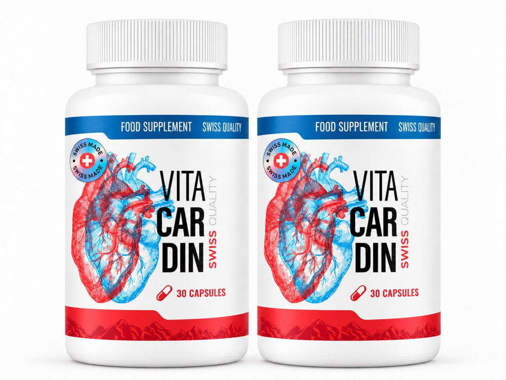 Vitacardin x2 PACK – Cardio Wellness & Daily Balance – 30 Capsules