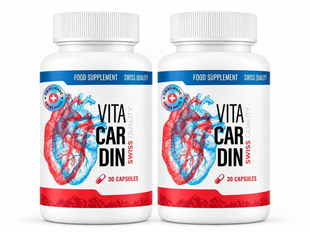 Vitacardin x2 PACK – Cardio Wellness & Daily Balance – 30 Capsules