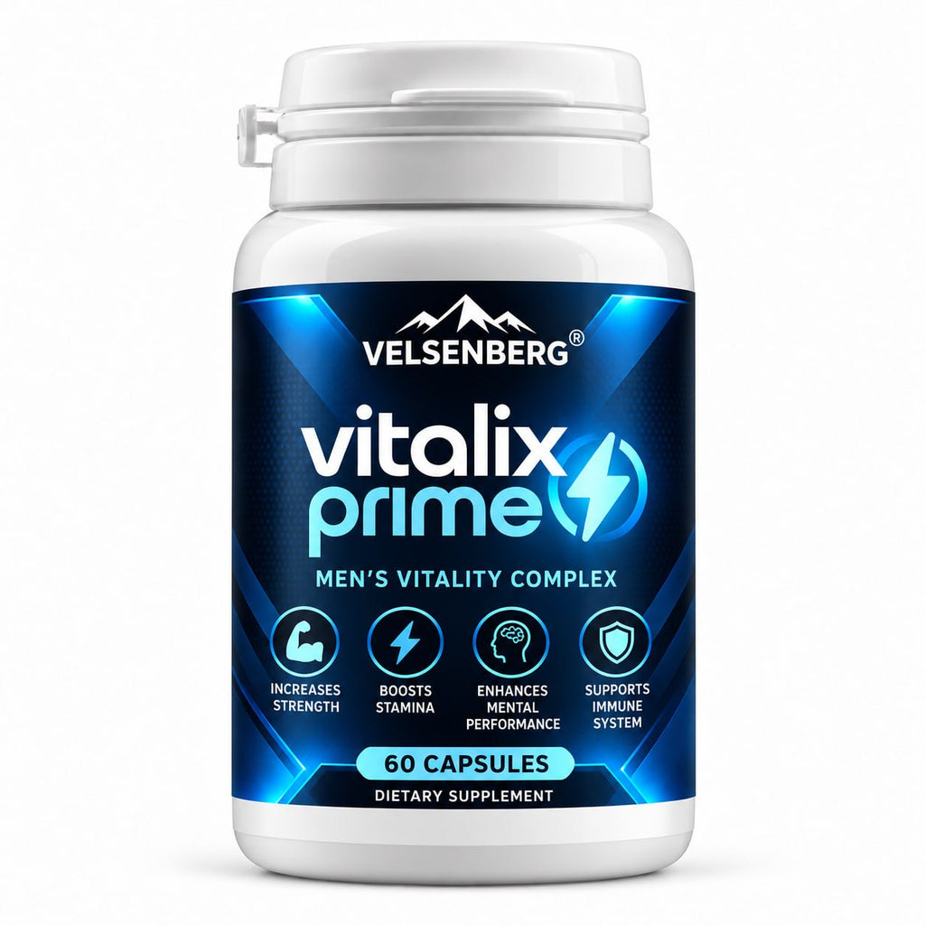 Vitalix Prime – Men's Intimate Vitality & Botanical Nutrition – 60 Capsules