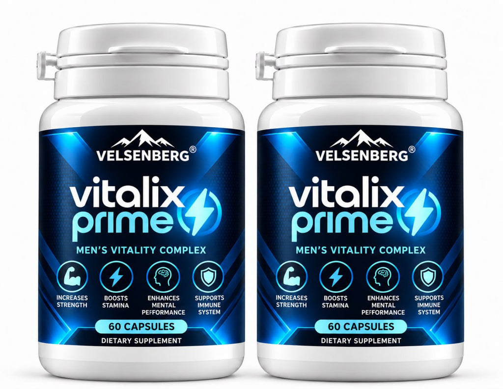 Vitalix Prime x2 PACK – Men's Personal Vitality & Intimate Care – 60 Capsules