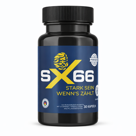SX66 – Men’s Daily Wellness Supplement – 30 Capsules