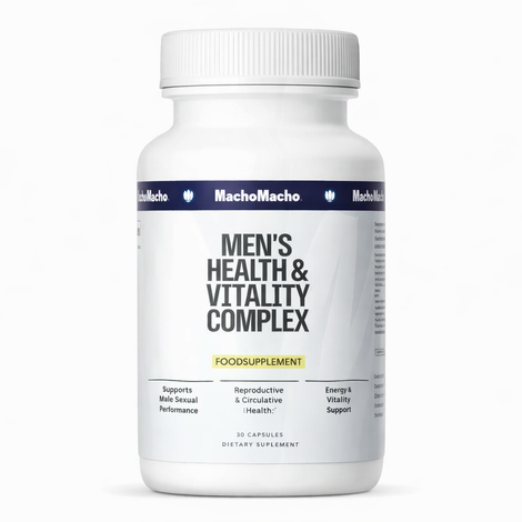 MachoMacho – Men’s Daily Wellness Supplement – 30 Capsules