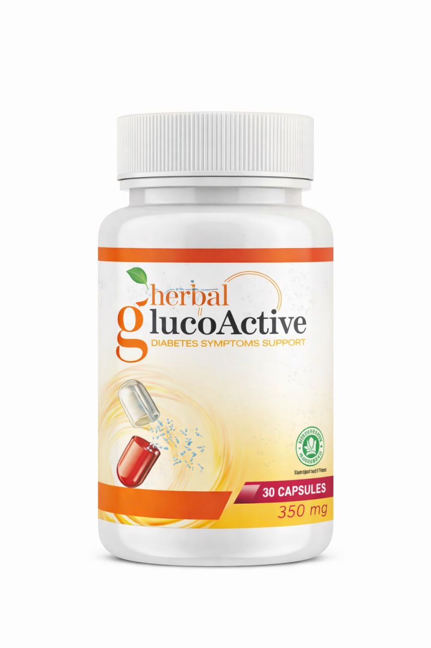 GlucoActive Herbal – Daily Wellness Capsules – 30 Caps