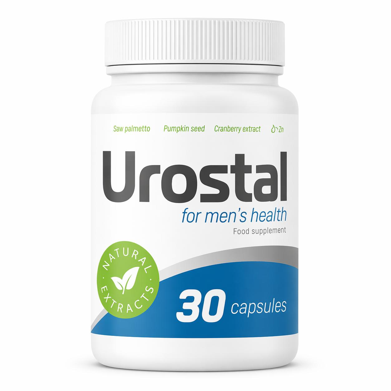 Urostal – Men's Daily Balance Capsules – 30 Capsules