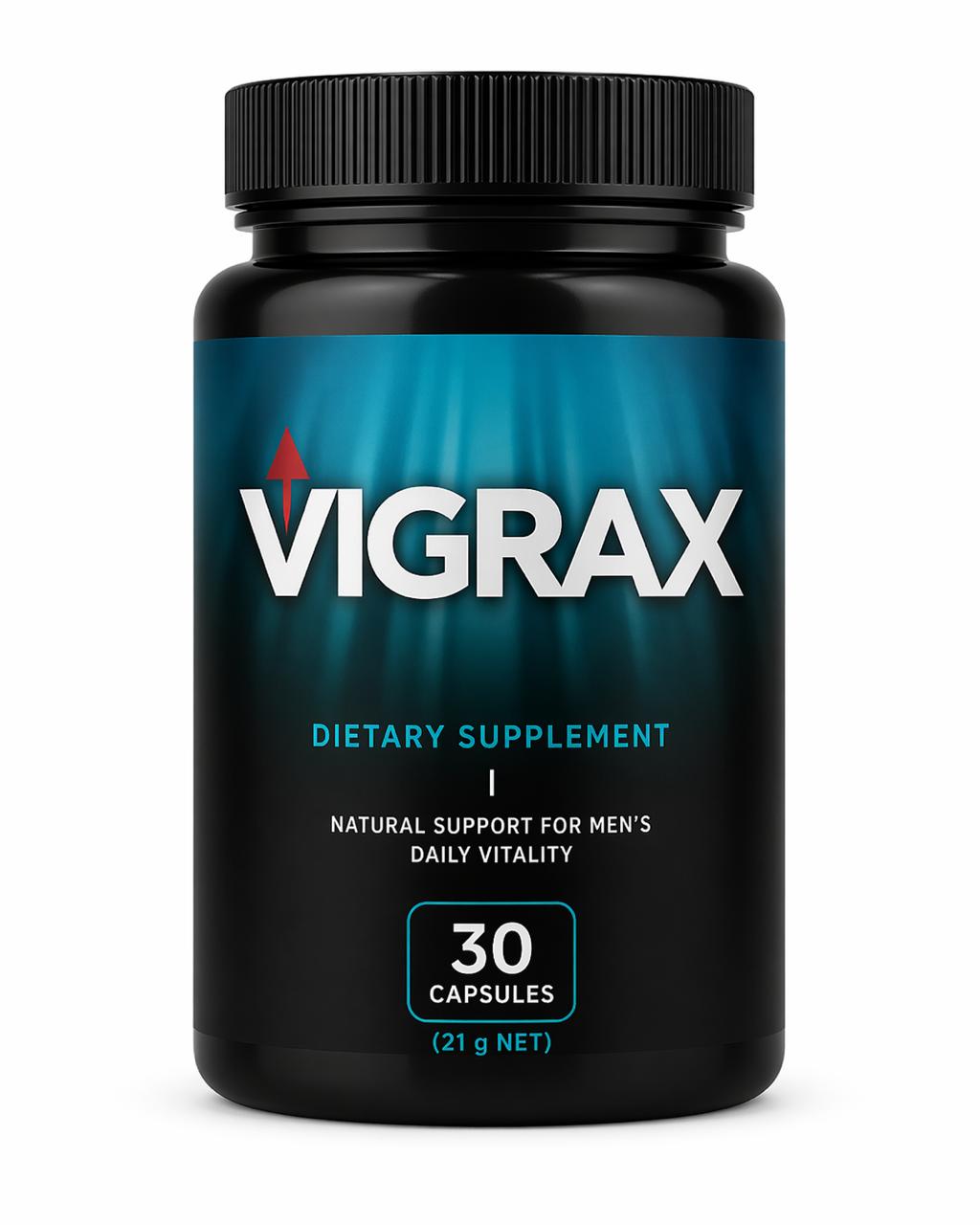 Vigrax – Men's Active Lifestyle Capsules – 30 Capsules