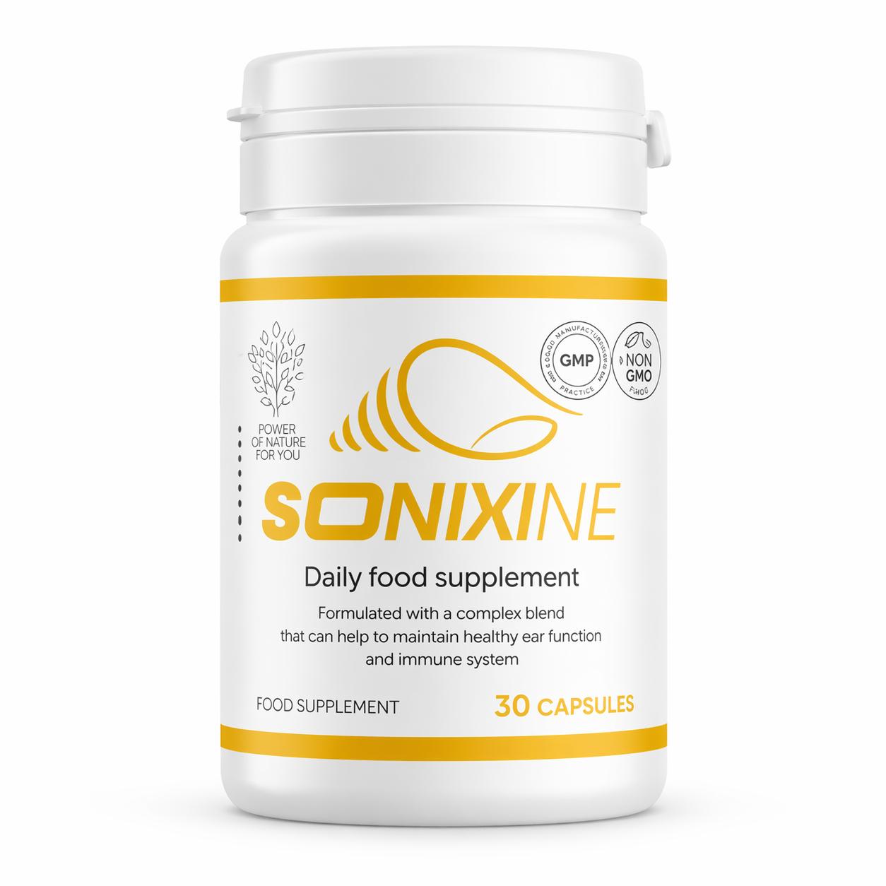 Sonixine – Daily Wellness Capsules – 30 Capsules